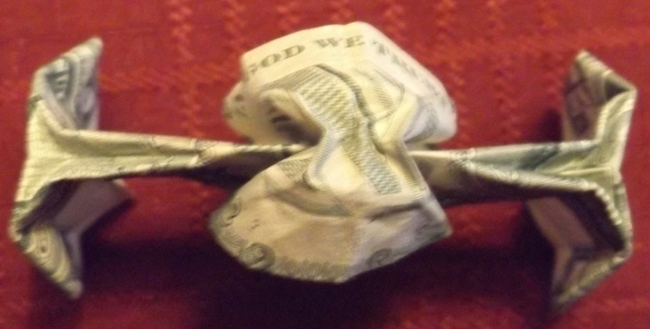 Joshua's-Origami-Folded-$1-Bills